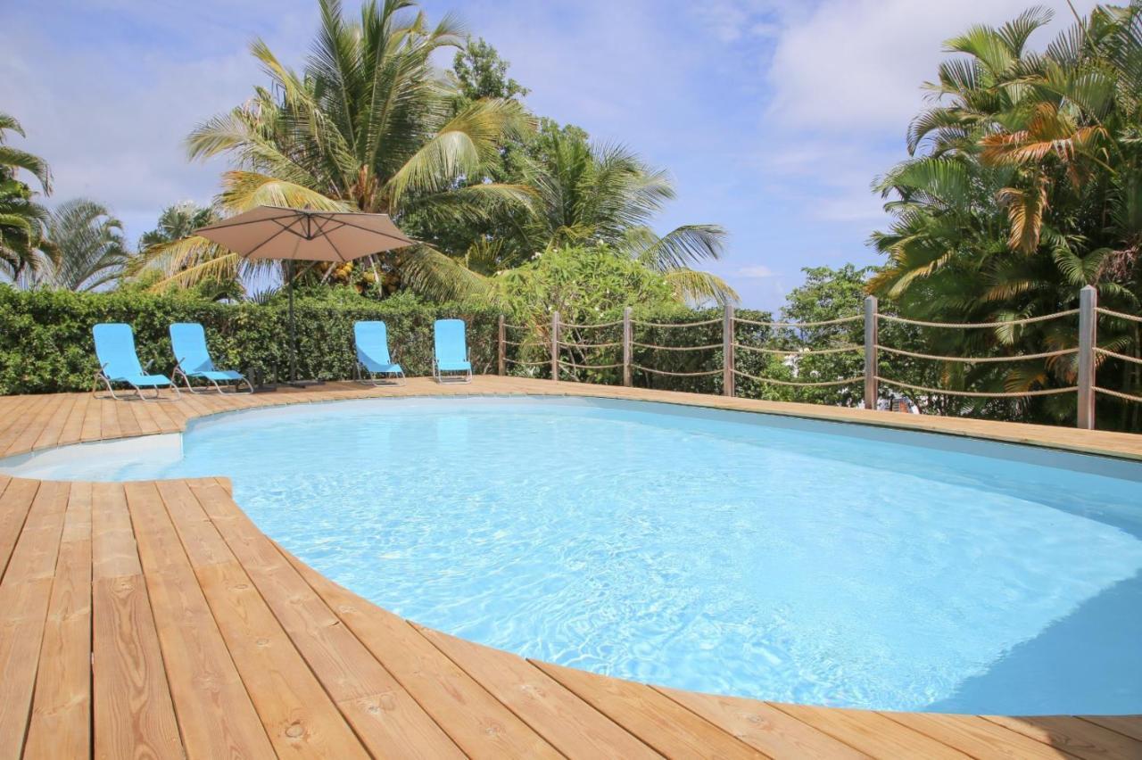 L Orchidee Bleue, Bas De Villa, Vue Mer, Piscine Privee Sainte-Anne  Exterior photo